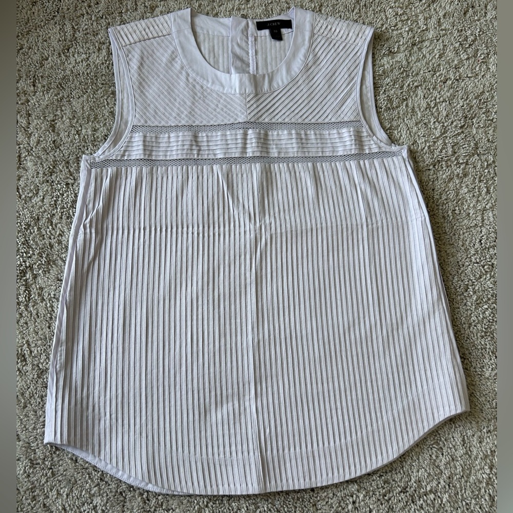 j.Crew sleeveless formal top - size 00